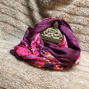🔴 Purple Infinity Scarf 🧣